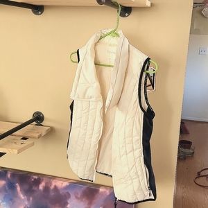 Calvin Klein white puffer vest
